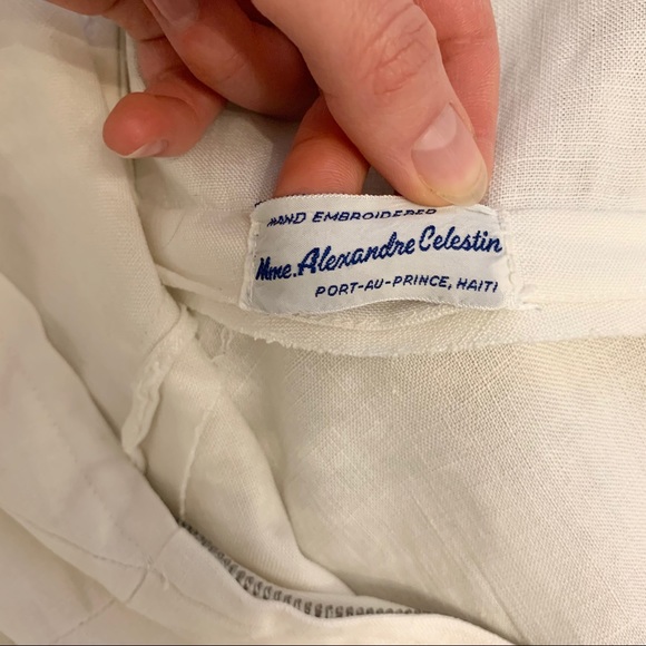 Vintage hand embroidered dress - Picture 7 of 7